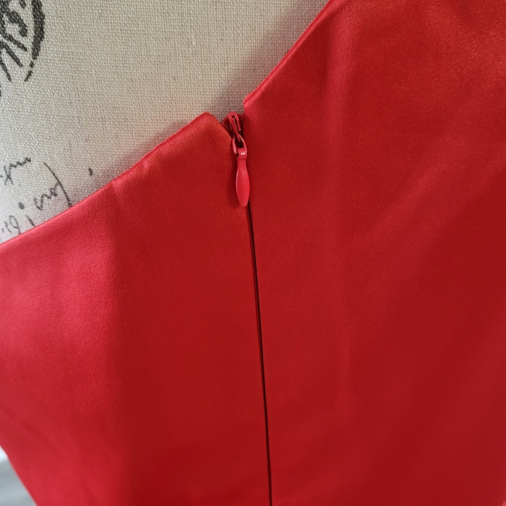 Red Prom Wedding Dress - Picture 9 of 12